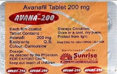 Avanafl 200 ED  Med