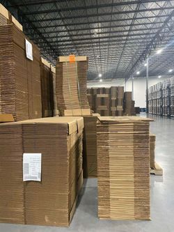 Up to 40 cardboard boxes for $25