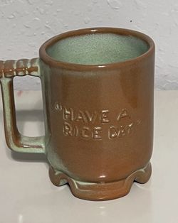 Vtg Frankoma Coffee Mug