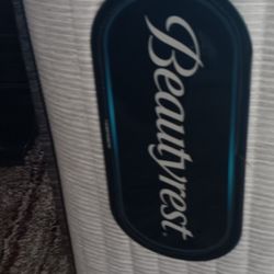 TwinXL Bed Full Set Metal Box Spring And Mattress