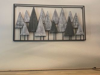 Wall art. Trees