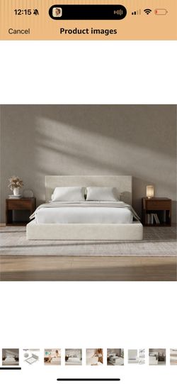 Queen bed frame