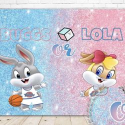 Bugs & Lola Gender Reveal Set 