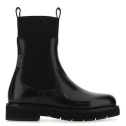 SALVATORE FERRAGAMO ANKLE BOOTS unisex  leather Size  W8 1/2US / M7 1/2US