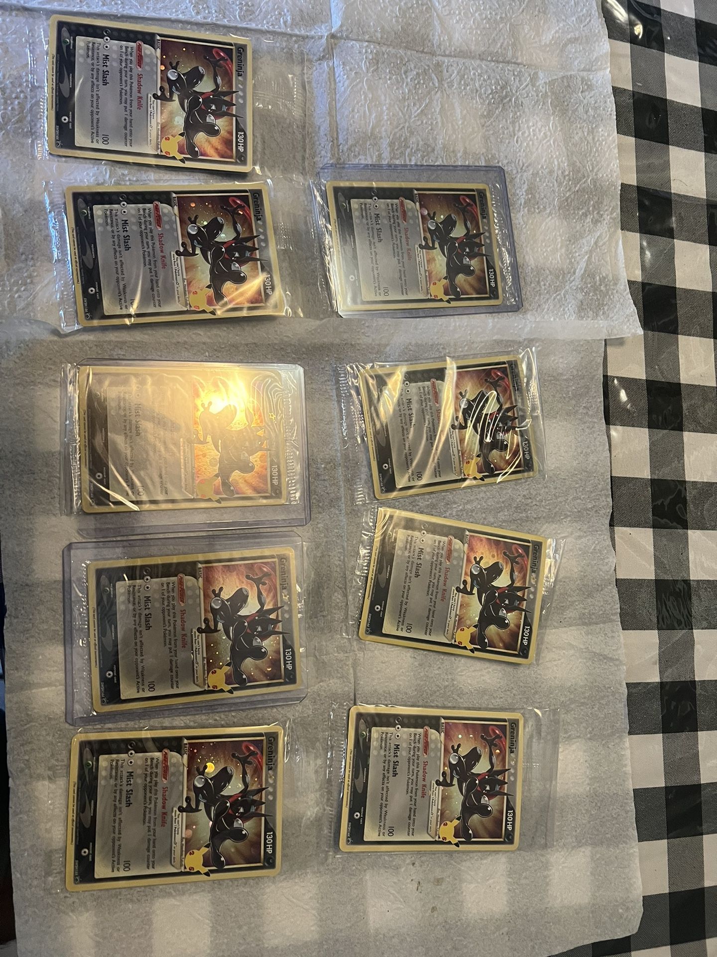 Greninja Gold Star Holo Promo SWSH144 Celebrations Black Star Pokemon