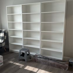 Billy Bookshelves IKEA White