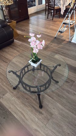 Glass table