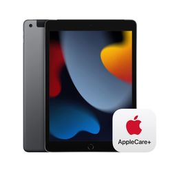 Apple 2021 10.2-Inch IPad (Wi-Fi + Cellular, 64GB) - Space Gray With AppleCare+ (2 Years) WiFi + Cellular 64GB Space Gray With AppleCare+ (2 Years)