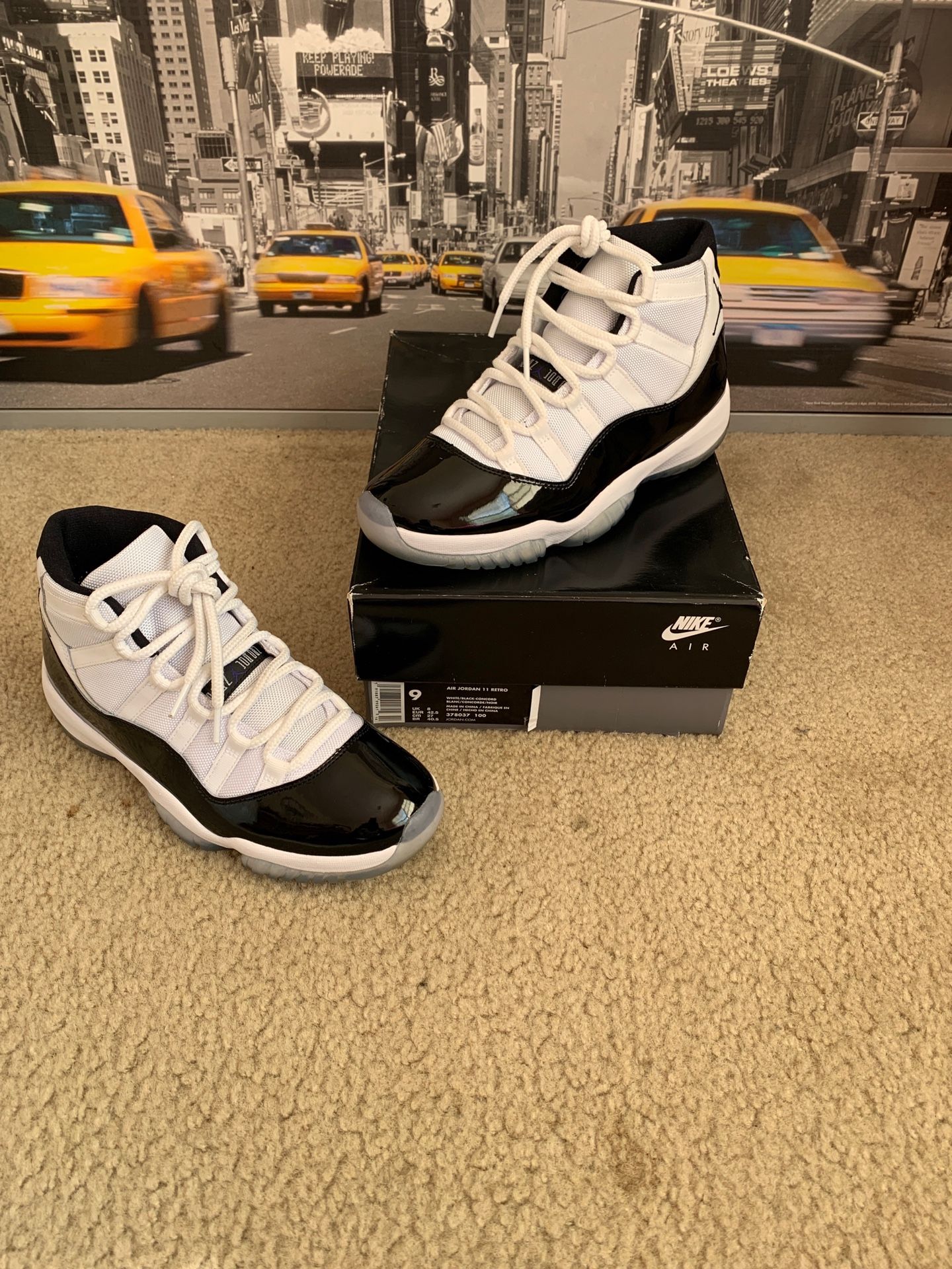 Jordan Concords Retro 11 Size 9 Mens