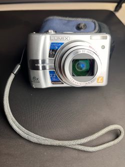 Panasonic Lumix DMC-LZ7 Silver 7.2MP Camera Working tested