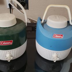 Vintage Coleman Jugs. $40. Pickup In Oakdale 