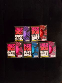 Nee Doh Fuzz Ball Flower Power Authentic Brand New