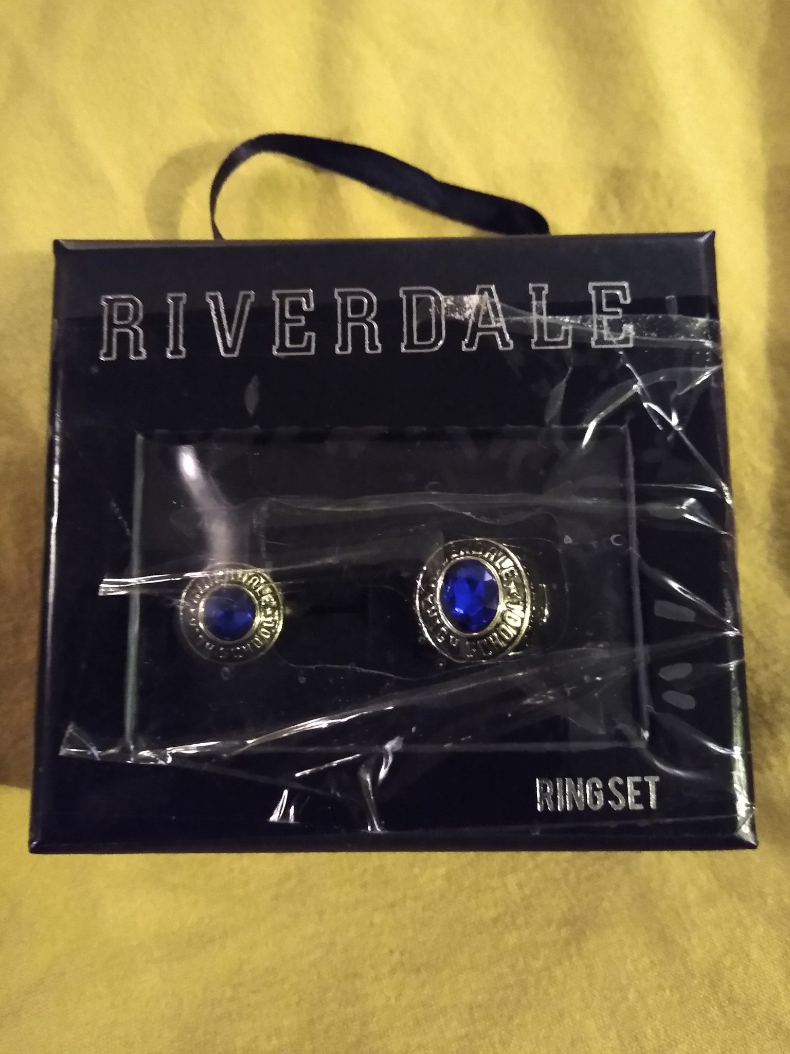 The TV show Riverdale class rings