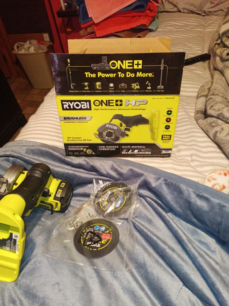 New Ryobi Cut Off Tool Only The Tool No Battery A