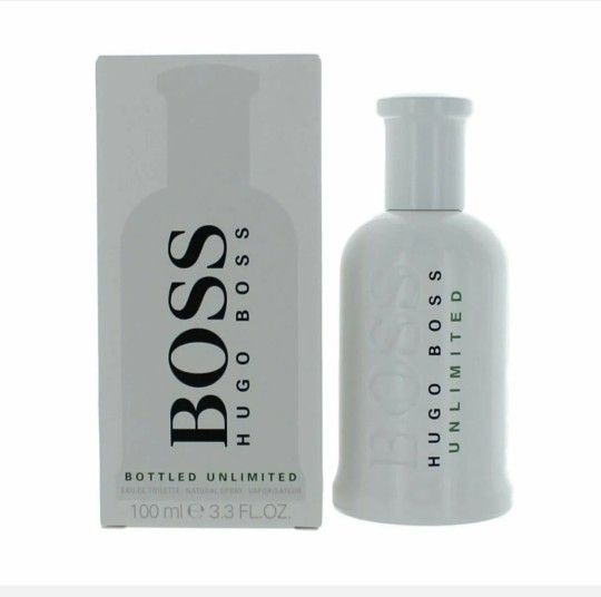 Hugo Boss Unlimited Men'sCologne 3.3 FL Oz Brand New Still In Original Packaging $50 Firm FIRM