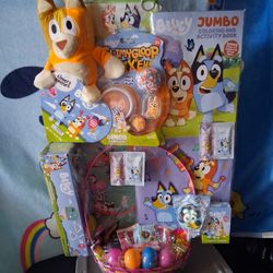 Bluey/Bingo Easter Basket 