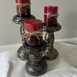 Home Decor 3 Holder Candle