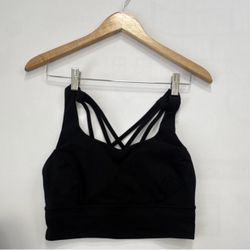 Lululemon Sports Bra  Color Black 