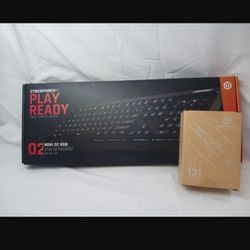 Brand New Gaming Keyboard and a Gaming Mouse