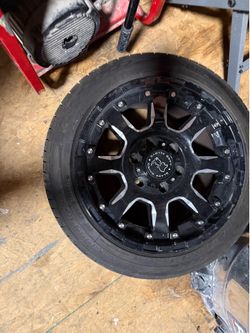 Tires with rims