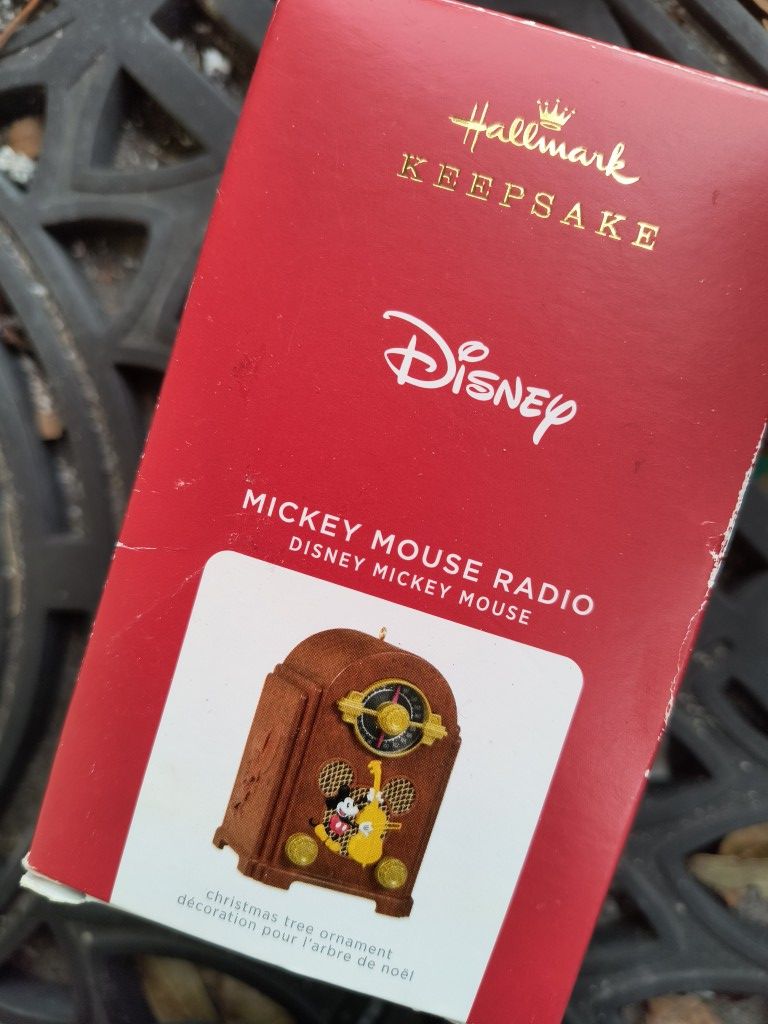 Disney Keepsake Ornament New Mickey Mouse 