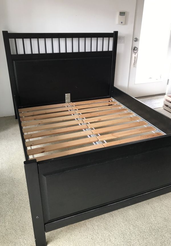 Dark Wood Queen Bed Frame Ikea Hemnes For In San Go Ca Dark Wood Queen Bed Frame Ikea Hemnes