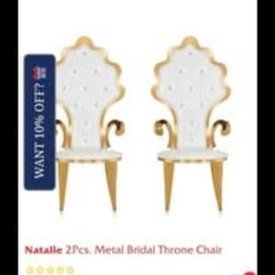 Throne Chair For Sale Both 1000 New