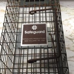 “Safeguard” Small Animal “Live” Animal Trap -$10