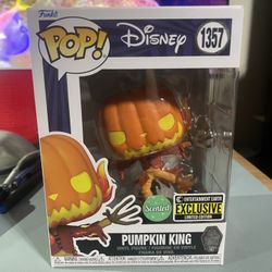 Funko Pop Disney Nightmare Before Christmas #1357 Pumpkin Jack  Entertainment Earth Exclusive Scented