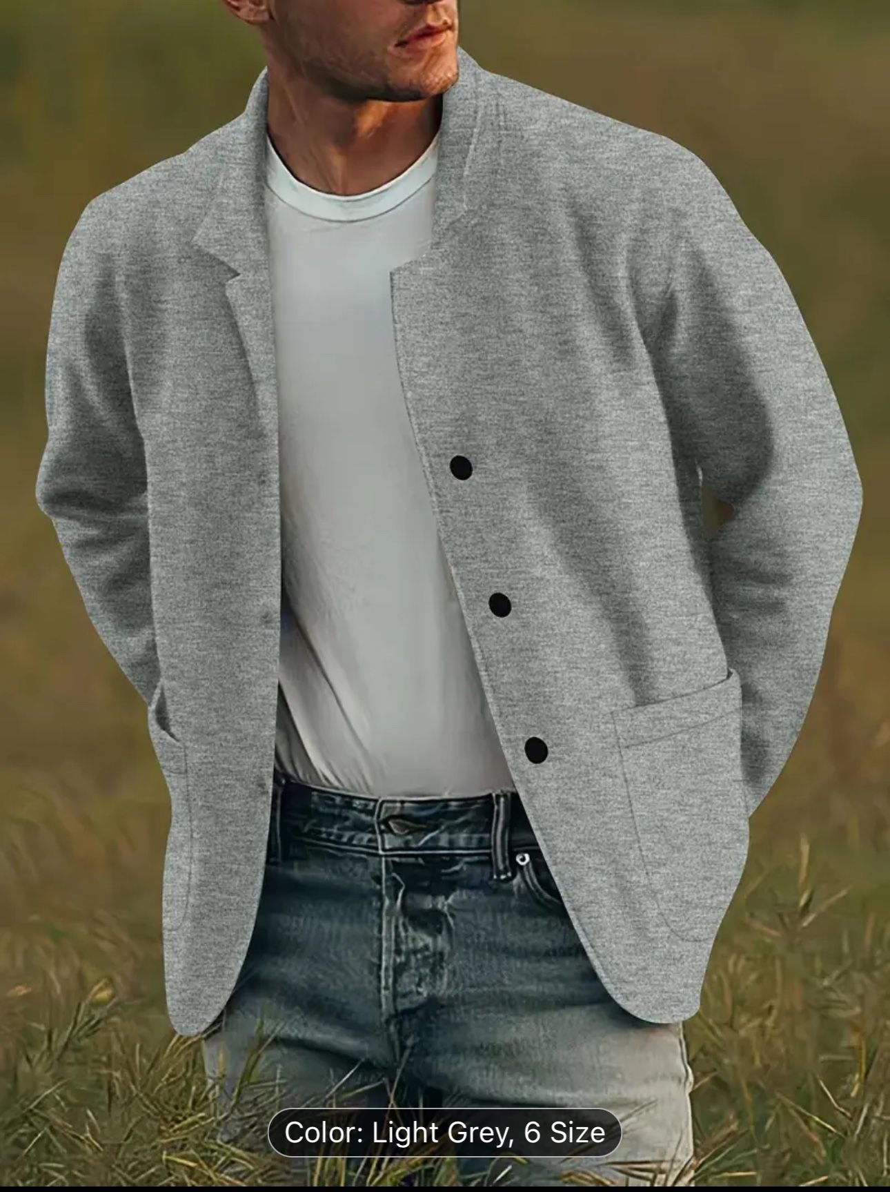 Men'S Fall Casual Fleece Jacket