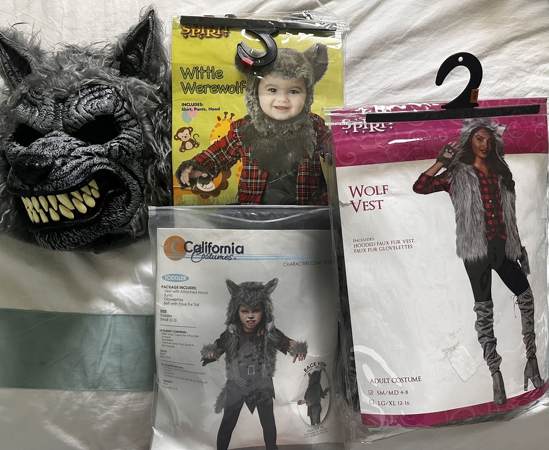 Family Wolf Costume 