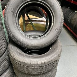 Full Set Of General Grabber 265/65/18 Tires For Tahoe/Yukon/Silverado NEW TAKEOFFS