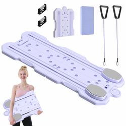 Brand New Purpose Foldable Pilates Reformer Board for Home, 5 in 1 Pilates Sliding Board