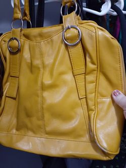 Yellow purse