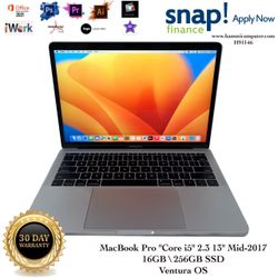 MacBook Pro "Core i5" 2.3 13" Mid-2017, 16GB, 256GB "H91146"