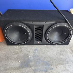 Rockford Fosgate Ps1 12inch 2 Subs With Amp