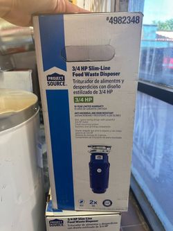 3/4 HP Food waste disposer