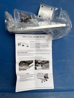 Grill rail mount used in Camping