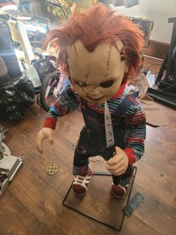 Moving Talking Chucky Doll $150