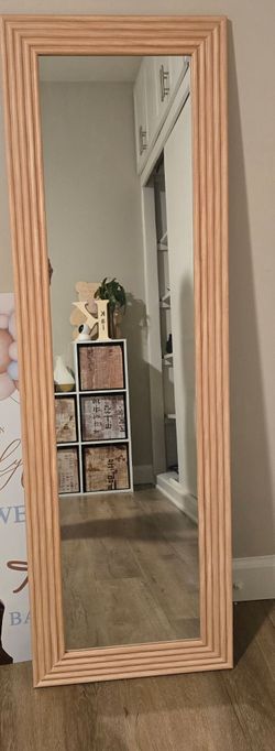 Wooden Frame Mirror