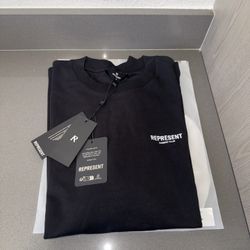 Represent Black Men’s Medium T-Shirt – Brand New w/ Tags