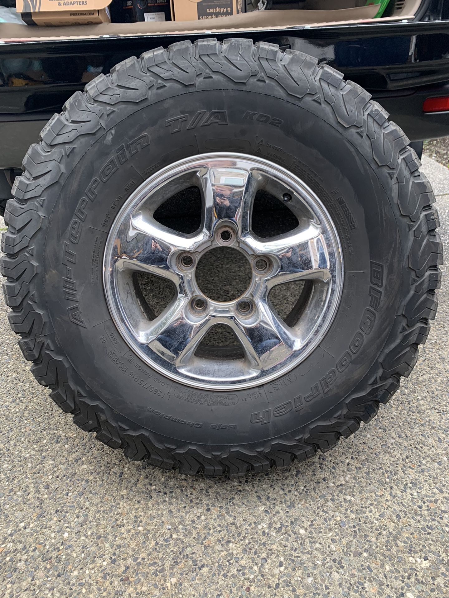 Landcruiser Tundra Wheels + BFG K02