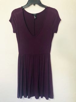Maroon soft dress