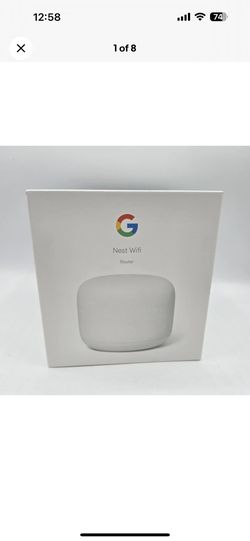 Google Nest WiFi Mesh Router GA00595-US (AC2200) Snow New 