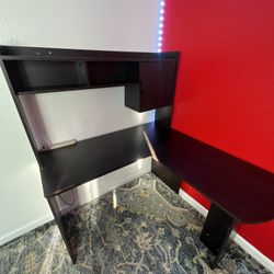 L Shaped Desk (Espresso)