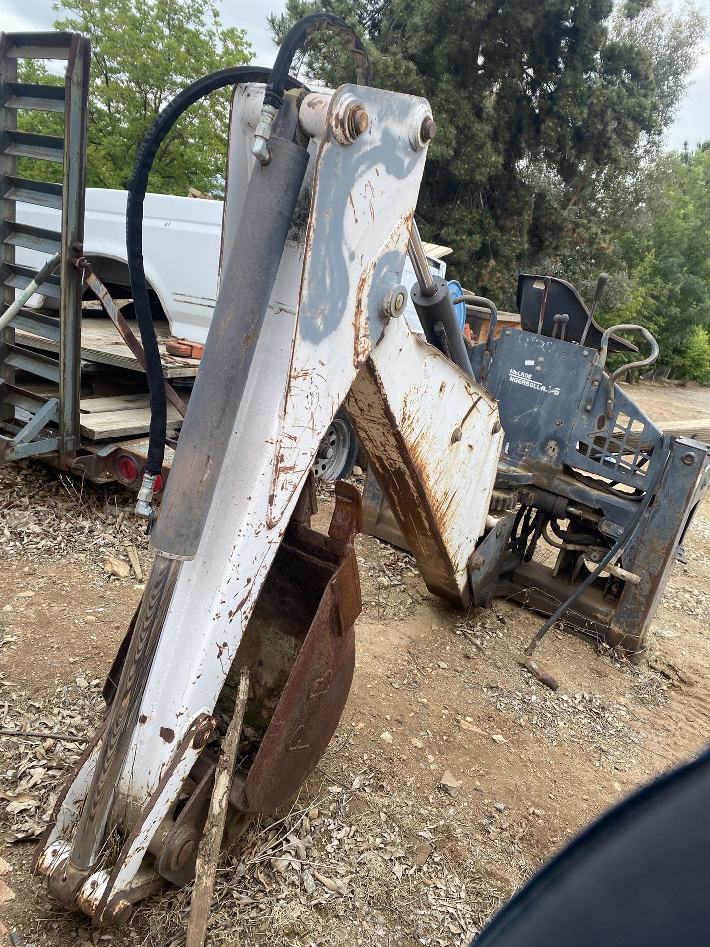 Skid  Steer  Backhoe Attachment  Bobcat