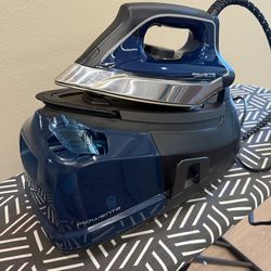 Rowenta Perfect Steam Pro Steam Generator Iron + Ironing Board Set