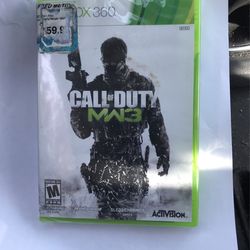 Xbox 360, Call Of Duty, MW3 NEW!