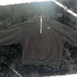 Alo Quarter Zip Size L