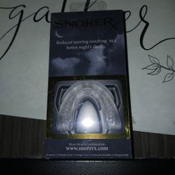 SnoreRx Reduces Snoring Mouthpiece